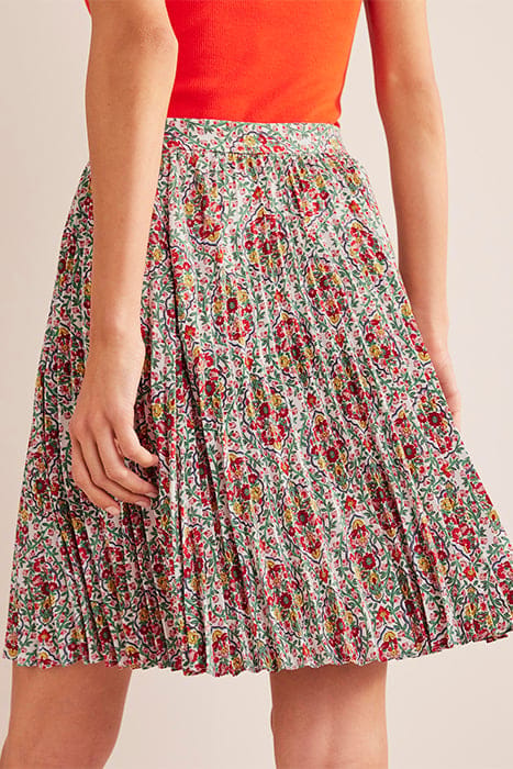 MINI PLEATED SKIRT MULTI, VINE TERRACE 2