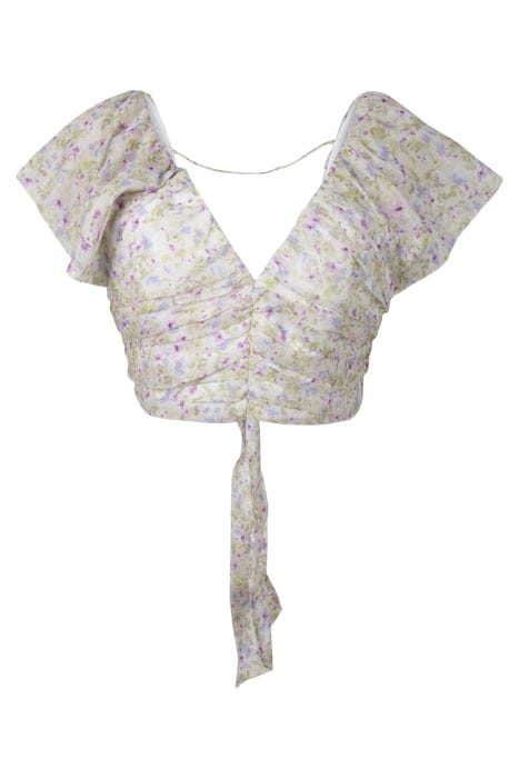 HARRIET PUFF SLEEVE TOP DREAMCATCHER DITSY 1