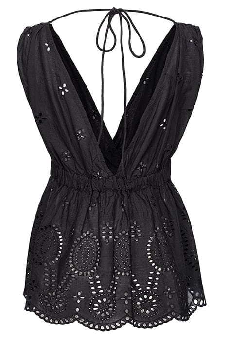 ZIGOPETALUM TANK TOP BLACK 2