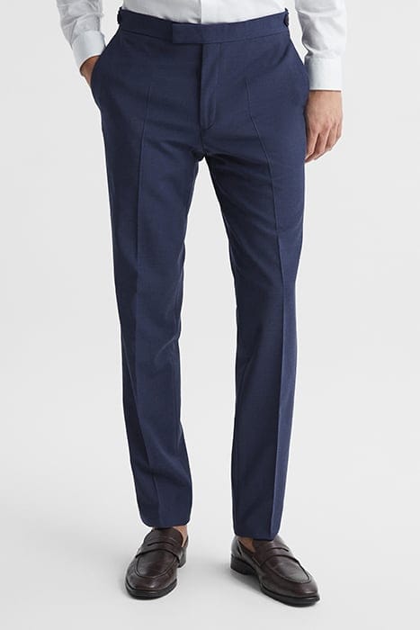 WISH PLAIN SUIT PANTS — BLUE 1
