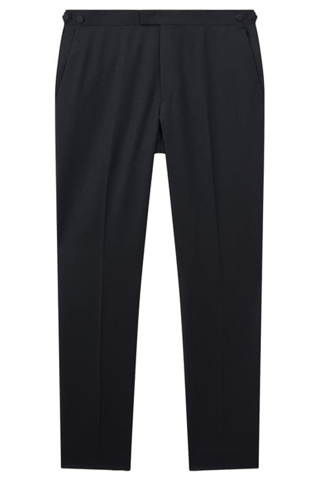 DEAL TEXTURED SUIT PANTS — NAVY 4