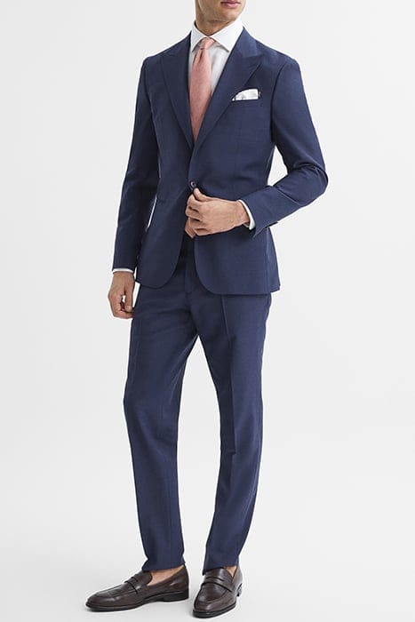 WISH PLAIN SUIT PANTS — BLUE 3