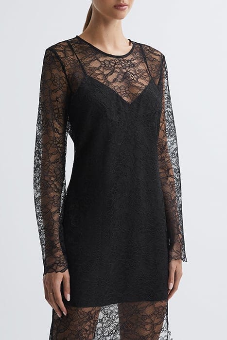 PRISCILLA-ANNA MAXI DRESS — BLACK 5