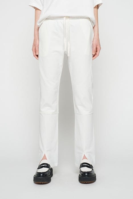 CROPPED JOGGER FLARE ECRU 1