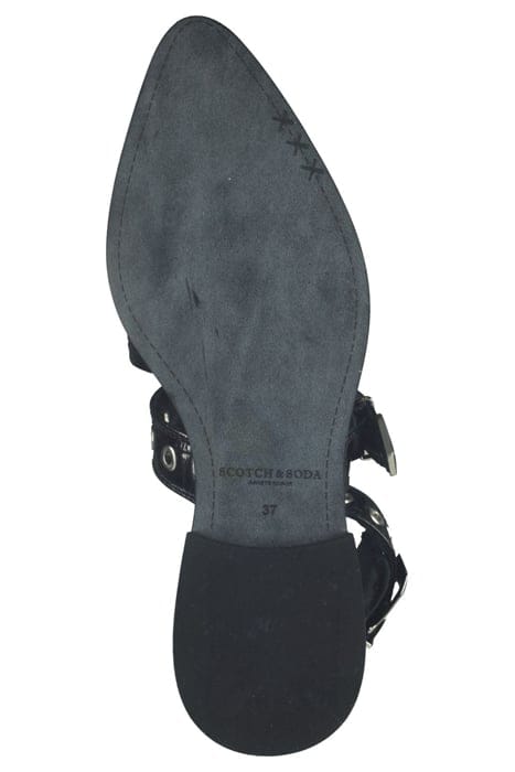 PHIONA LEATHER MULE BLK CROCO OPTICS 5
