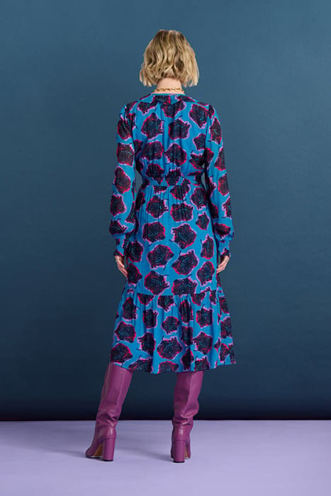 DRESS - FLOWER POP BLUE 2