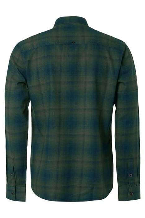 SHIRT CHECK DARK GREEN 5