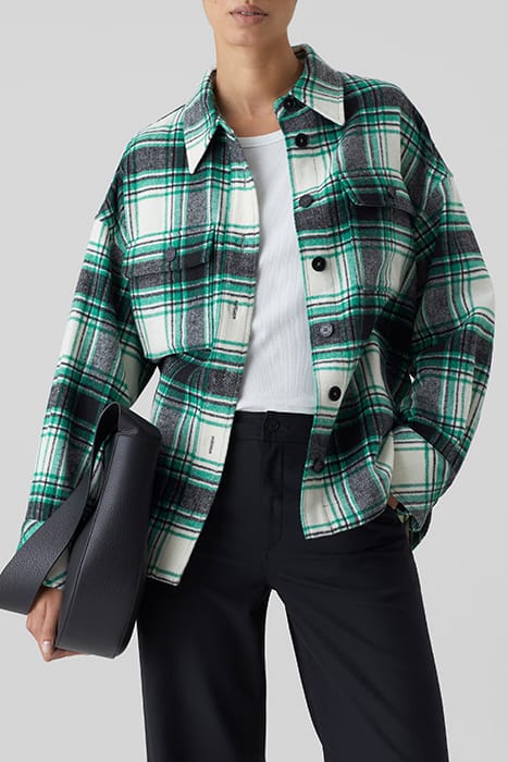 OVERSHIRTS & BLOUSES GREEN PATINA 1