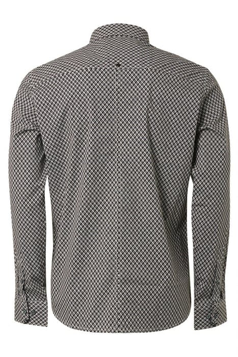 SHIRT STRETCH ALLOVER PRINTED BLACK 5