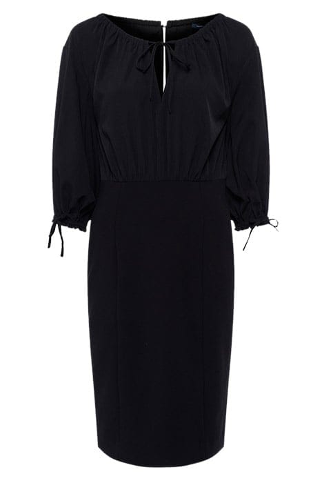 COURTNEY CREPE MIX FITTED DRS BLACK 3