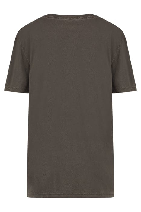 TEE ATTITUDE VINTAGE BLACK WITH WHITE 4