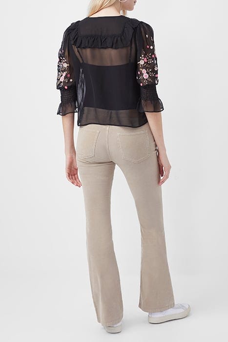 EVE EMBROIDERED TOP BLACK 3