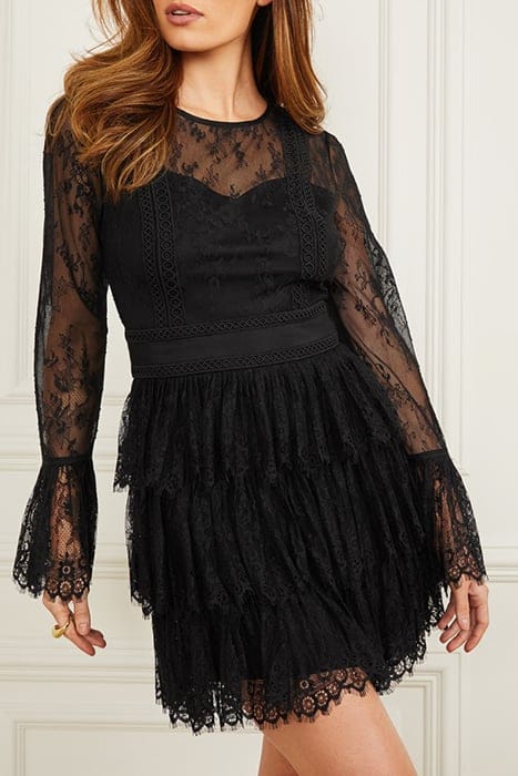 MARCIANO BY GUESS VIVIENNE DRESS JET BLACK 7