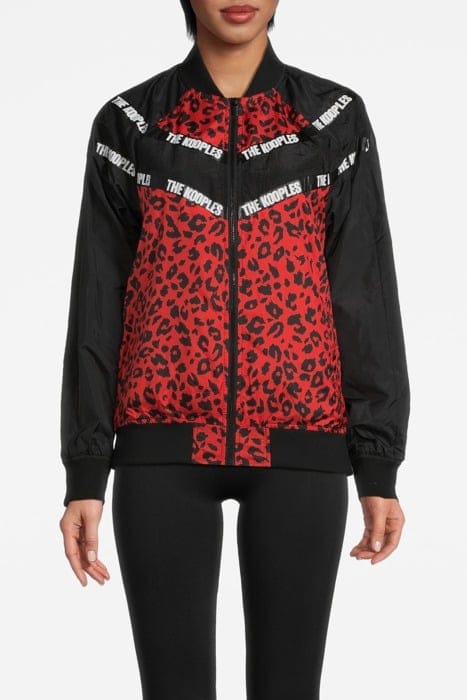 PRINT POP LEO ORANGE TECHNICAL JACKET MULTICOLOR 1