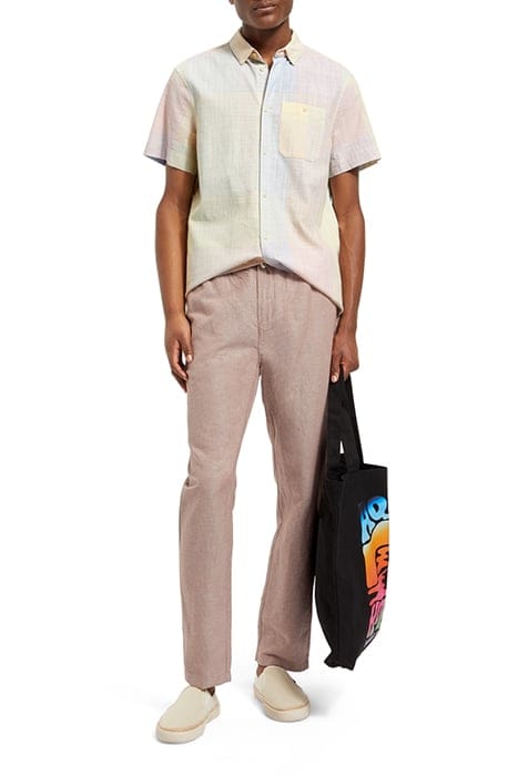 WARREN - COTTON/ LINEN TWILL JOGGER DRIFTWOOD 3