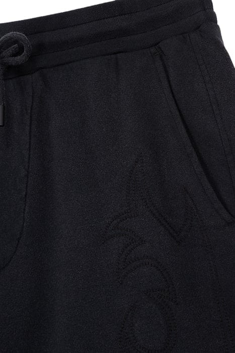 WESTERN SHORTS BLACK WASHED 2