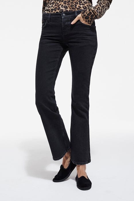 BLACK BLACK BOOTCUT JEANS BLACK WASHED 1