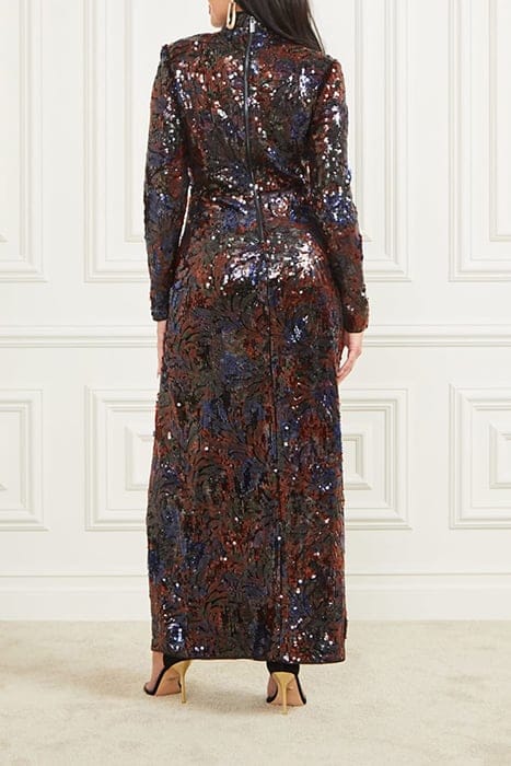 MARCIANO BY GUESS JASMINE LONG DRESS DELIGHT SEQUINS 2