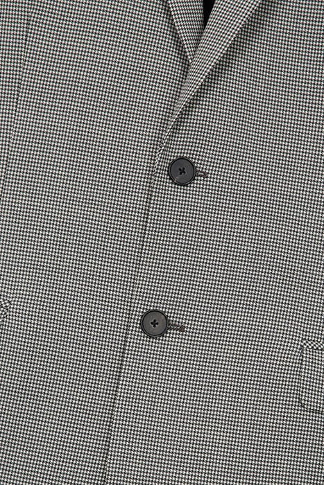 FIT SUIT JACKET ECRU BLACK 2
