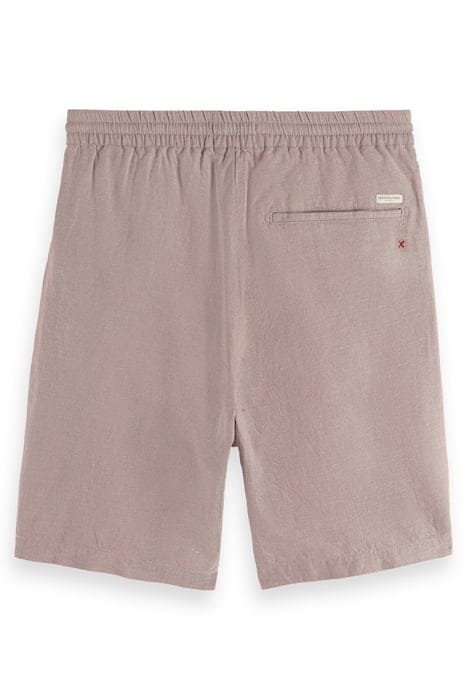 FAVE - COTTON/LINEN TWILL BERMUDA DRIFTWOOD 5