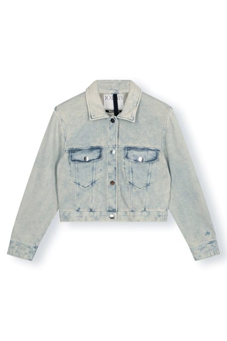 WASHED CROPPED JACKET 4