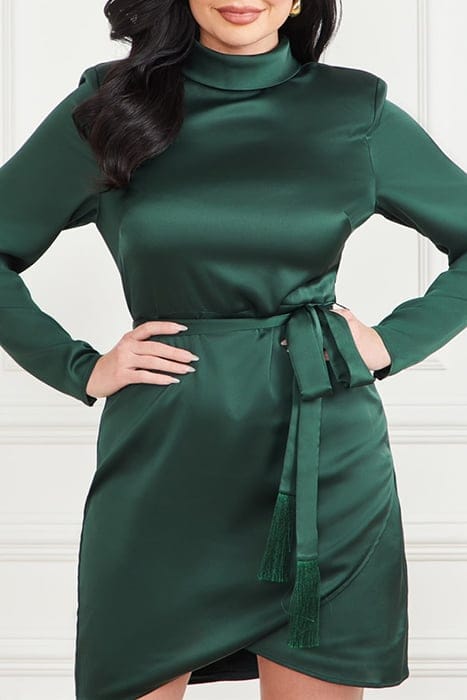 MARCIANO BY GUESS KIER DRESS SOLID ALPINE GROVE 5