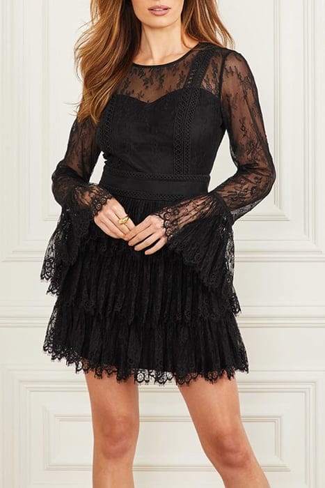 MARCIANO BY GUESS VIVIENNE DRESS JET BLACK 1