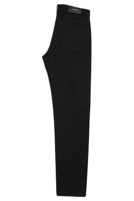 SLIM FIT JEANS JAPANESE CANVAS BLACK SELVEDGE BLACK 2