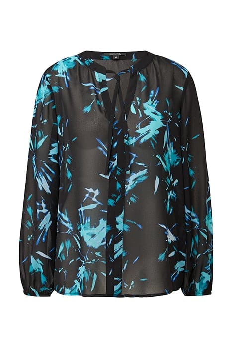 COMMA BLOUSES BLUE GREEN 3