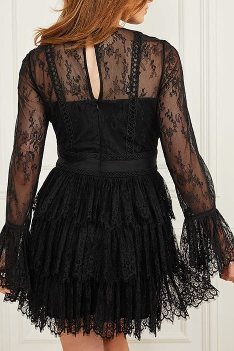 MARCIANO BY GUESS VIVIENNE DRESS JET BLACK 2