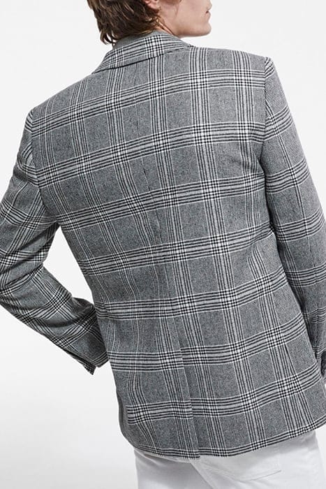 JACKET ONLY 2 BUTTONS BLACK WHITE 5