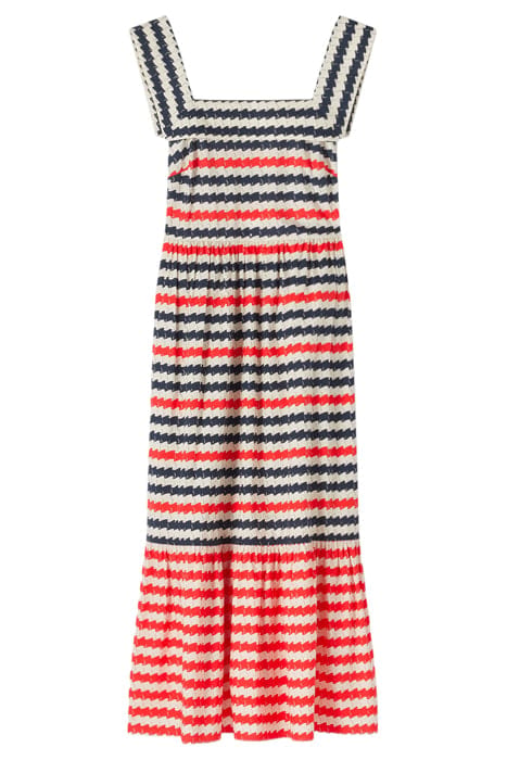 DR JUNE - WAVE PRINT SUN NAVY/WHITE 3