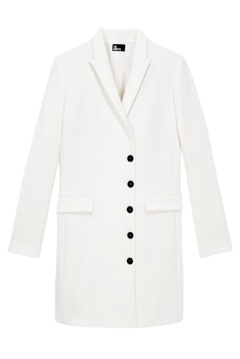 LONG-SLEEVED TAILORED DRESS ECRU 1