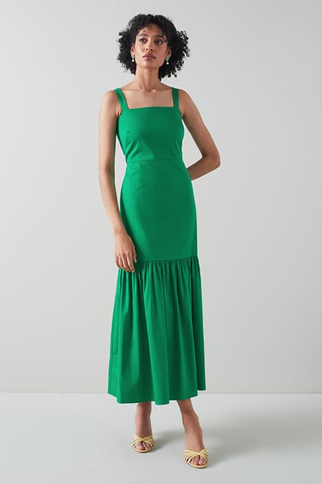DR ESSIE - STRAPPY COTTON FERN GREEN 2