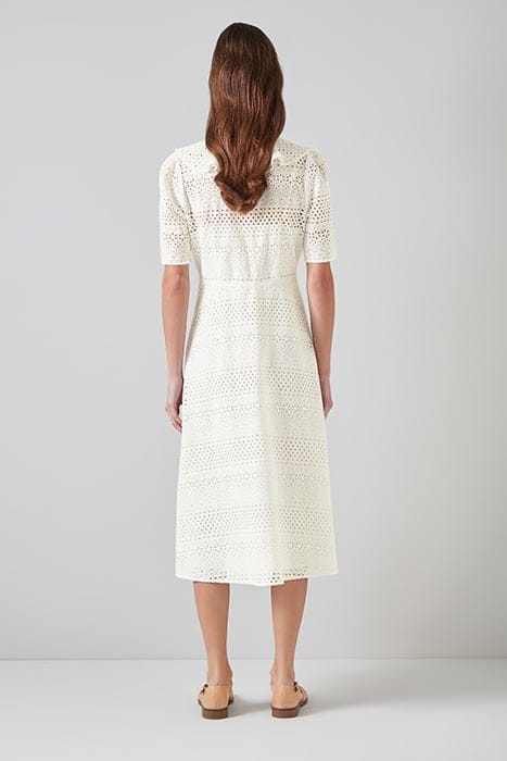 DR ELLA BRODERIE DRESS WHITE 2