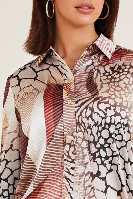 MARCIANO BY GUESS MELISSA SOLID CO EARTH RHAPSODY PRINT 5