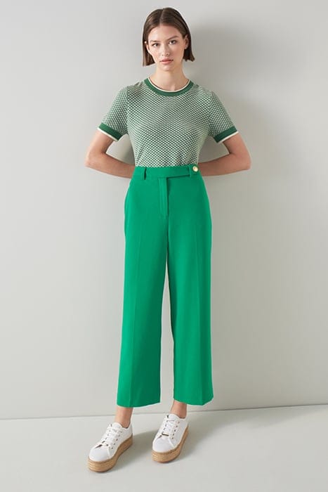 TR BIBI - WIDE TROUSER GREEN 4