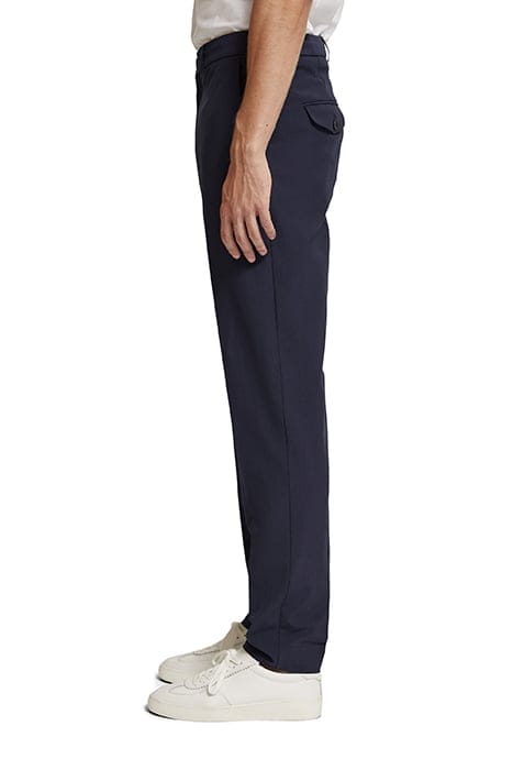 IRVING - PINSTRIPED FINE WOOL-BLEND SEERSUCKER CHINO NIGHT P 5