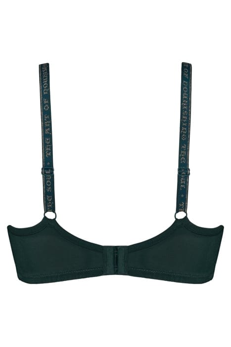 DAME DE PARIS GREEN AND GOLD LUREX PROSTHETIC CARE BRA BRA 3