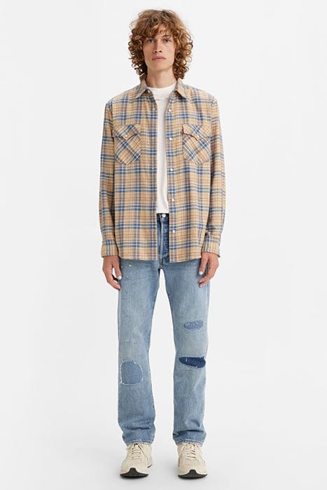 501 STRAIGHT JEANS BLUE 1