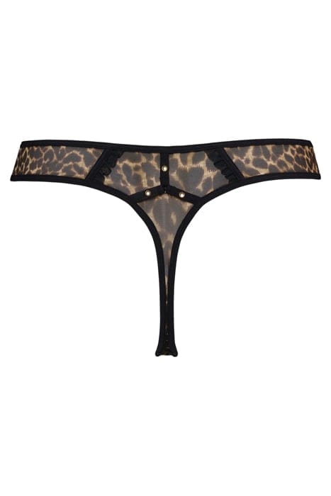 VIXEN LEOPARD PRINT THONG 4