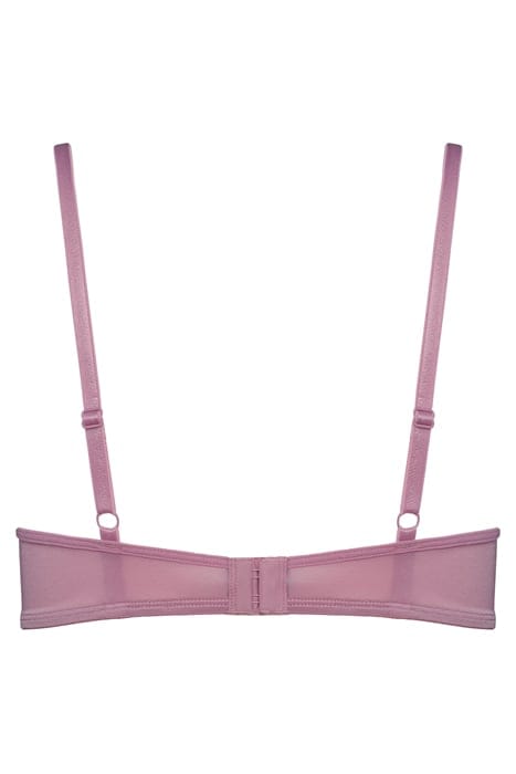 DAME DE PARIS SPARKLING PINK BALCONY BRA 4