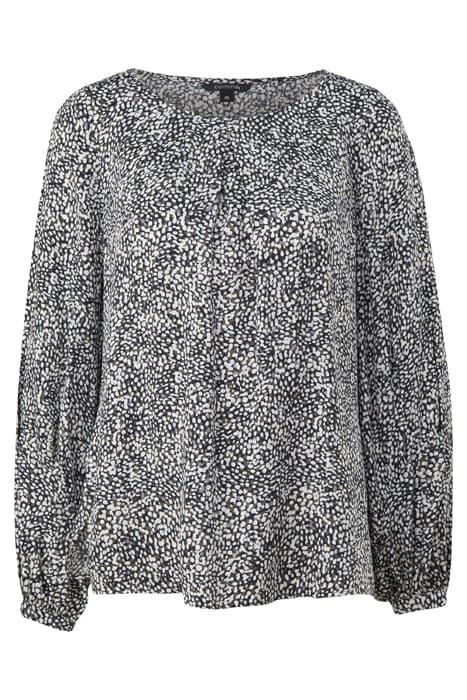 COMMA BLOUSES GREY/BLACK 4
