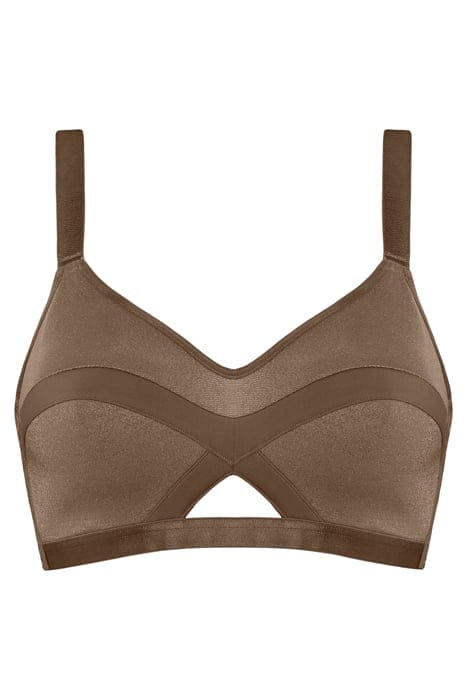 WING POWER SPARKLING GOLD BRALETTE BRA 3