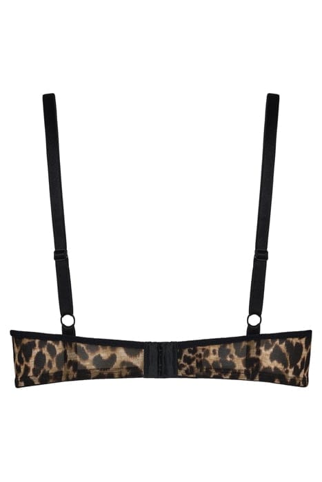 VIXEN LEOPARD PRINT PLUNGE BALCONY BRA 4