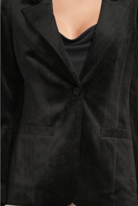 MARCIANO BY GUESS LILLI BLAZER JET BLACK 4