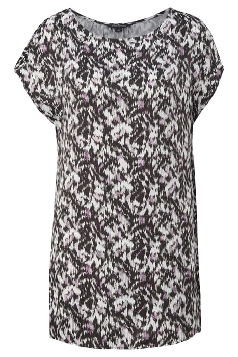 COMMA BLOUSES GREY/BLACK 4