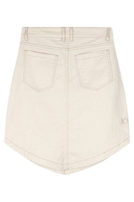 WESTERN MINI SKIRT ECRU 4