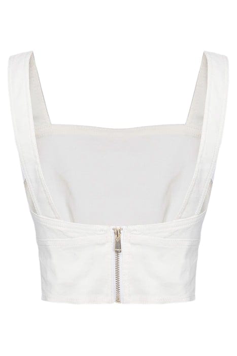 ROTTOFRENO TOP LINO STRETCH CLOUD WHITE 4