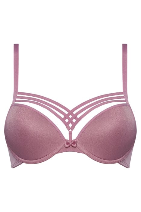 DAME DE PARIS SPARKLING PINK PUSH UP BRA 3